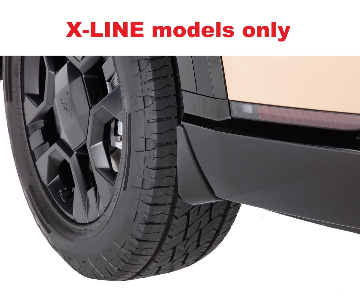 OEM 2027 Kia TELLURIDE X-LINE Splash Guards MUD FLAPS 4pc Complete