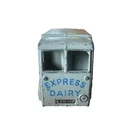 Dinky Toys Electric Dairy Van NCB "Express Dairy" 30V Grey/Blue Vintage 1949-54