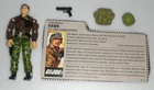 Vintage 1986 Hawk & File Card G.I. GI Joe v2 99% Complete Figure 3.75 ARAH Lot