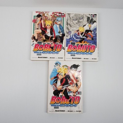 Boruto: Naruto Next Generations, Vol. 1,2,3 paperback Kodachi, Ukyo