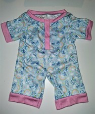 Build A Bear Sanrio Cinnamoroll Sleeper Blue Pink Pajamas Limited Edition CUTE 