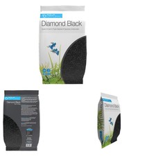 Diamond Black Aquarium Gravel 10lb with Natural Quartz Substrate for Fish Tanks