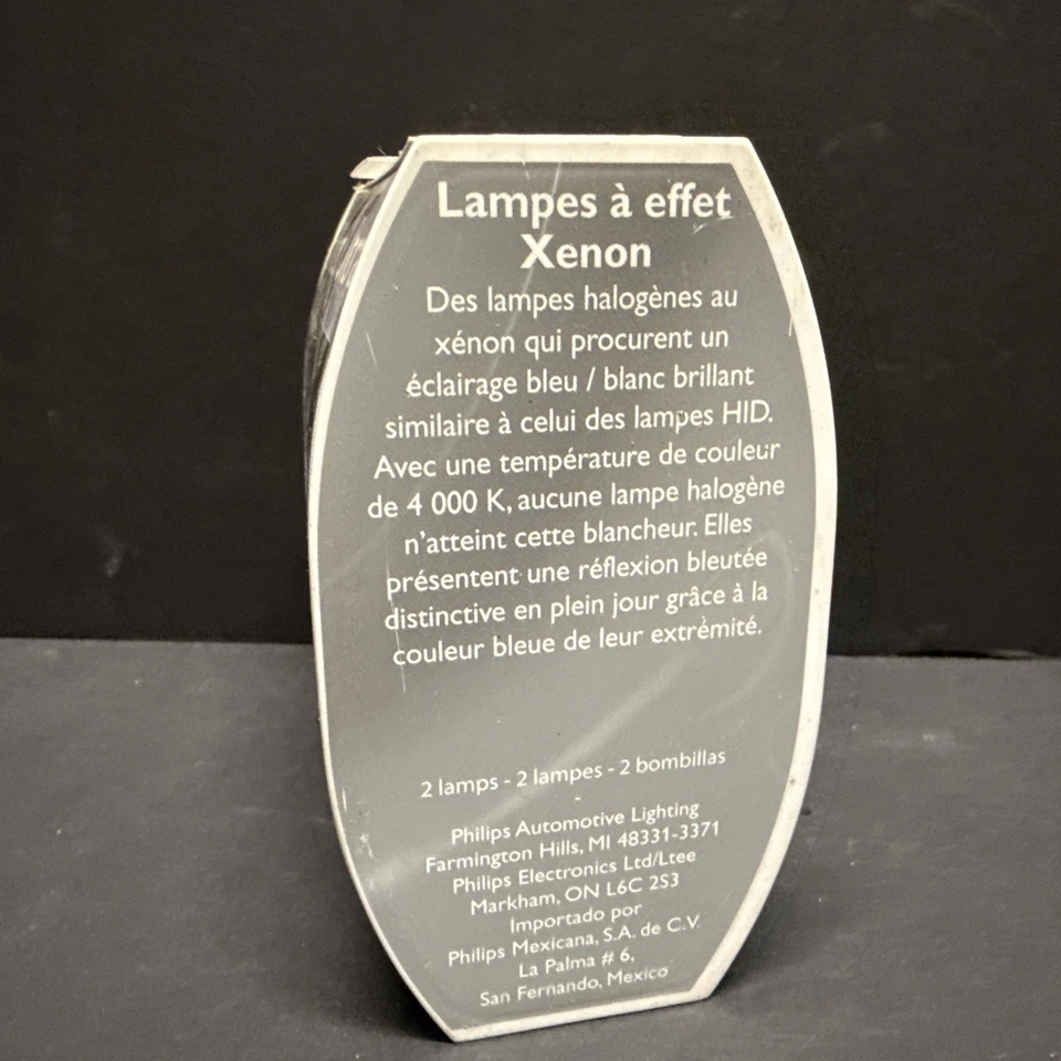 Nuevo paquete de 2 bombillas halógenas Philips 9003 Crystal Vision Ultra 9003CVS2 77710059 coche Foto 3 de 4