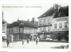 Postcard - 89 - Villeneuve sur Yonne - Place de la République à la Belle Ep