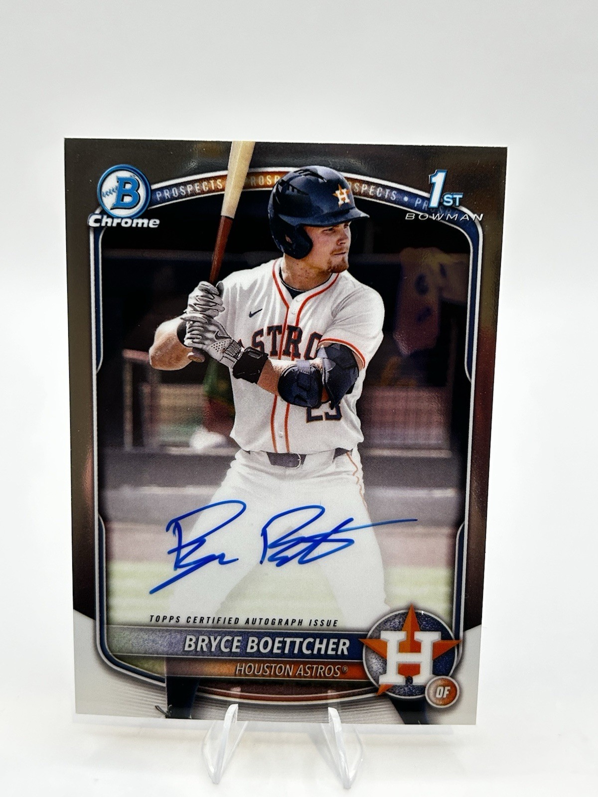 2025 Bowman Chrome Bryce Boettcher CPA-BB 1st Bowman Auto Houston Astros