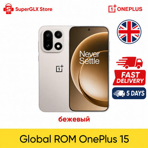 OnePlus 15 5G 6.78''16GB/ 512GB 50MP Triple Cameras 7300mAh Global version