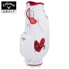 Callaway Golf Ladies Love Callaway Womens Cart Bag Lightweight 8.5 x 46in White