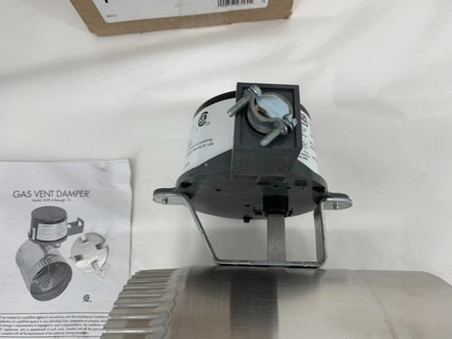 Amortiguador de ventilación automático Field Controls GVD-7PL 7" para sistemas de gas 24v - Imagen 9 de 9