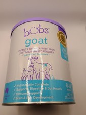 20oz Bubs Goat Milk Infant Formula w/ Iron NEW SEALED 03/28