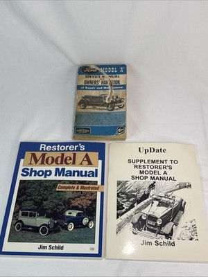 Ford Model A Restorers Shop Service Repair Manual Update Supplement Jim Schild