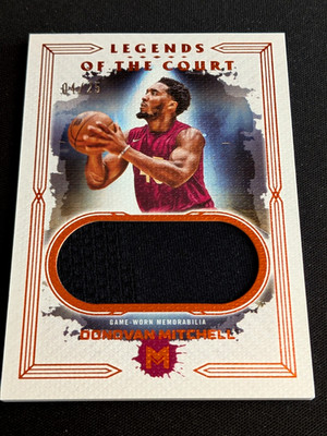 2024 mosaic basketball Donovan Mitchell LCR-46 04/25 Patch
