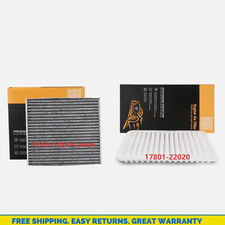 Engine&Cabin Air Filter For 2003-2008 Toyota Corolla Matrix Scion FRS C20027C.