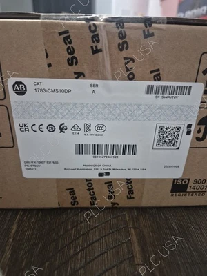 Nuevo 2025 Sellado Allen Bradley 1783-CMS10DP SER A "VENDEDOR DE ESTADOS UNIDOS" - Imagen 1 de 4