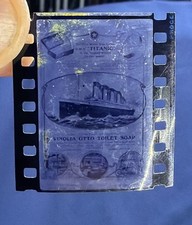 Vintage Titanic Vinolia Soap 35mm Film Slide Advertising Negative