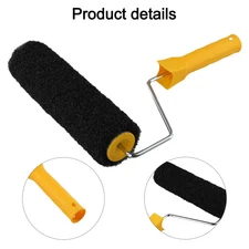 Roller Brush for Professional Textured Coatings 9 8 Inch Putty Application Tool