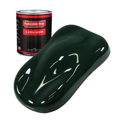Restoration Shop British Racing Green Acrylic Lacquer Quart Auto Paint Color