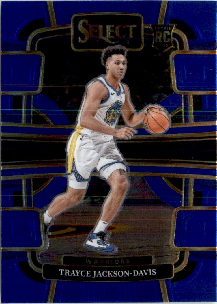 Trayce Jackson-Davis 2023-24 Panini Select Blue Retail RC #84 Golden State
