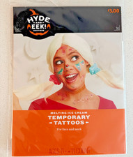 Hyde and EEK! Melting Ice Cream Temp Tattoos - New