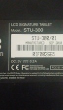 Wacom STU-300/01 Signature Pad LCD Wired Digital Tablet Model STU-300/01 MPN