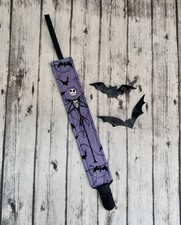 Nightmare Jack Pumpkin Bat Skeleton Paci Holder Pacifier