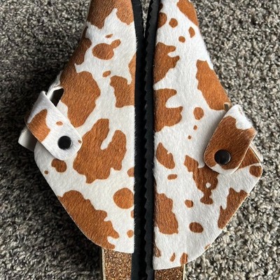 Worst Case Cow Print Tabi Clogs 12M/14W Japanese Kawaii  display picture 1