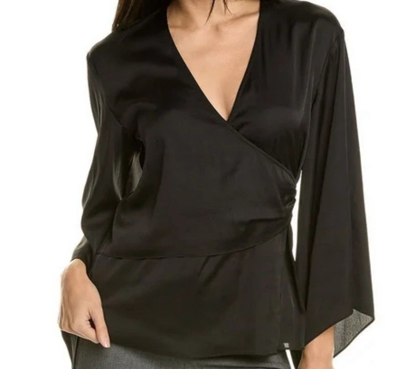 Ramy Brook Emelia Black Top. Small. NWT. RSP $365