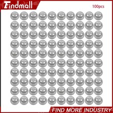 Findmall 100pcs 1" Chrome Steel Bearing Balls G25 Precision Grade
