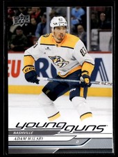 2024-25 Upper Deck Extended Series Young Guns #720 Adam Wilsby Rookie RC