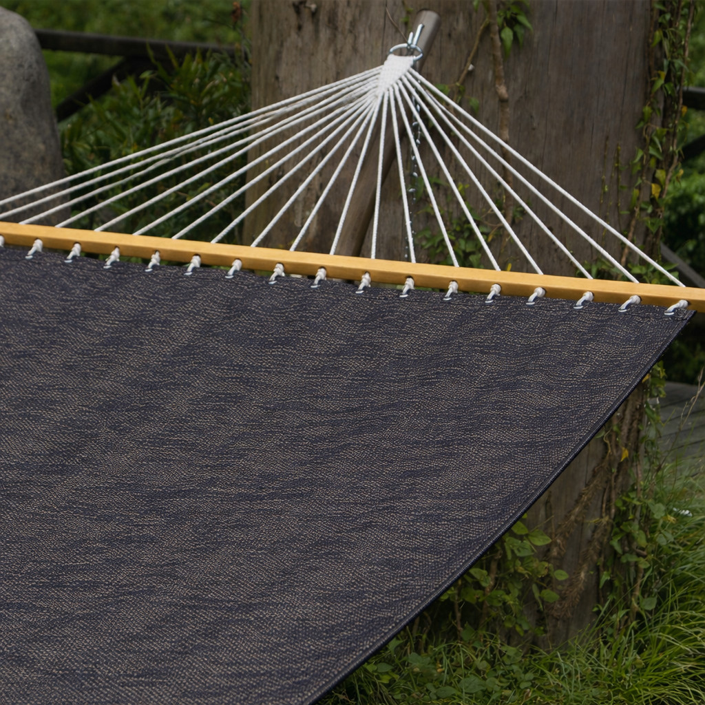 PRIME GARDEN  13FT Poolside Hammock, Double Hammock with Hardwood Spreader Bar