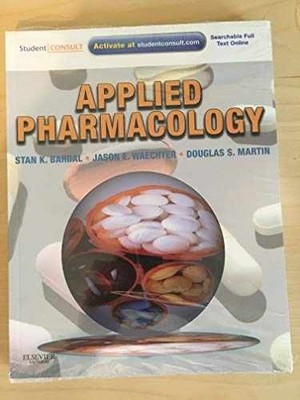 Applied Pharmacology: With - Paperback, by Bardal BSc(Pharm) MBA - Very Good