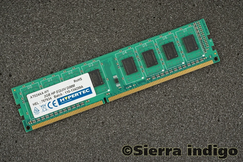 Hypertec AT024AA-HY PC3-10600U 2 GB de memoria RAM DDR3-1333 MHz Foto 1 de 1
