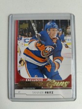 2017 SP Authentic Upper Deck Update Young Guns Exclusives Tanner Fritz Rookie RC