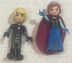 LEGO Disney Frozen 41066 Anna Kristoff Sleigh Adventure Friends 100% complete