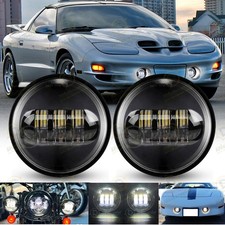 For Pontiac Firebird Trans Am 1993-2002 -4.5" Spot LED Fog Lights Passing Lamp