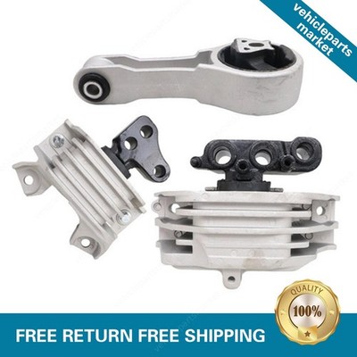 3X Engine Motor Mount fits 2011-18 Dodge Journey 2.4L Automatic Transmission USA