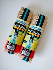 NOS Pair Vintage Michelin Clincher Celeste Bianchi