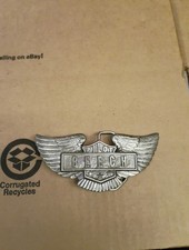 Vintage 1976 Beech Aircraft Pilot Aviator Wings Belt Buckle Badge
