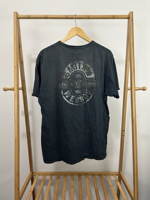 Smith & Wesson Gun NRA Faded Black Thrashed Worn T-Shirt Size XL