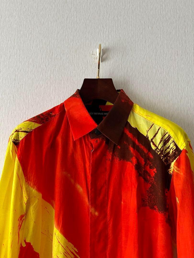トップス Issey Miyake Graphic L/S Shirt Issey Miyake Graphic L/S Shirt | eBay