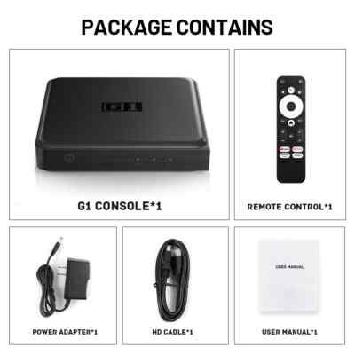 Android TV Box with Netflix 4K Ultra HD Google Certified Dolby Vision HDR10+ 4G