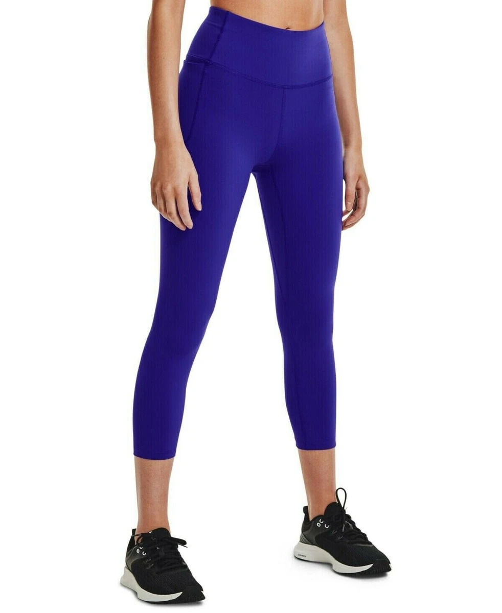 Under Armour Womens Meridian 7/8 Length Leggings Royal Blue Size XXL MSRP  $60