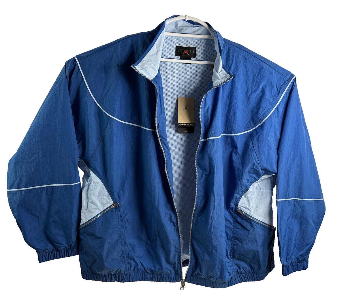 Jordan Essential Statement Warm-Up Jacket Full Zip Blue Men