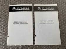 Bundle of 2 Precautions Booklet PM-DOL-USA-2 Nintendo GameCube Insert Only