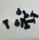 8x M3 x 5mm M3X5L Flat Wafer Head Machine Screws black zinc laptop m3x5