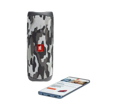 JBL Flip 5 Black Camouflage Portable Bluetooth Speaker | eBay