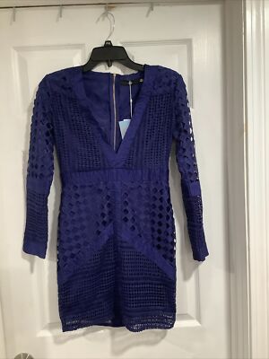 Missguided Navy Blue Plunge Bust Lace Bodycon Dress Size 4 | eBay Missguided Navy Blue Plunge Bust Lace Bodycon Dress Size 4 | eBay