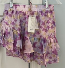 Love Shack Fancy Seniya Skirt Sweet Ocean Blue Size XS NWT B5