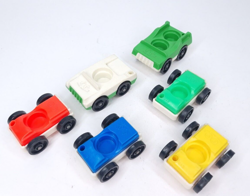 Lotto Pacchetto Auto Fisher Price Vintage anni 70