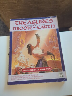 TREASURES OF MIDDLE EARTH 8006 MERP I.C.E. 1989 RPG - COMPENDIUM OF MAGIC ITEMS