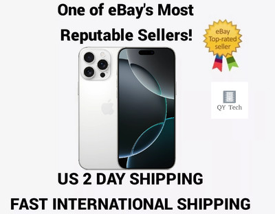 Apple iPhone 16 Pro Physical SIM Tray White Unlocked Dual A3292-Fast Ship 
